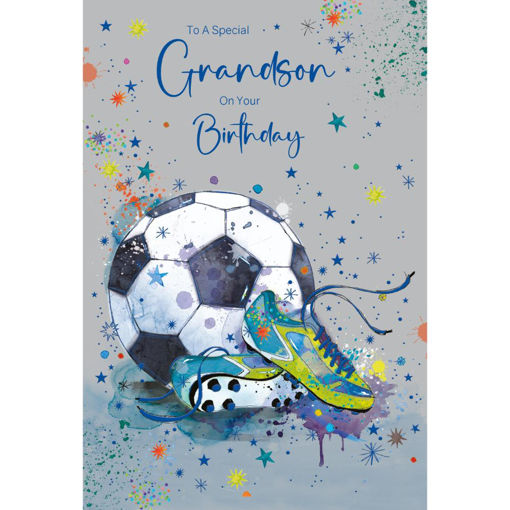 Picture of SPECIAL GRANDSON ON YOUR BIRTHDAY CARD